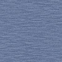 Faux Linen Weave Coastal Blue