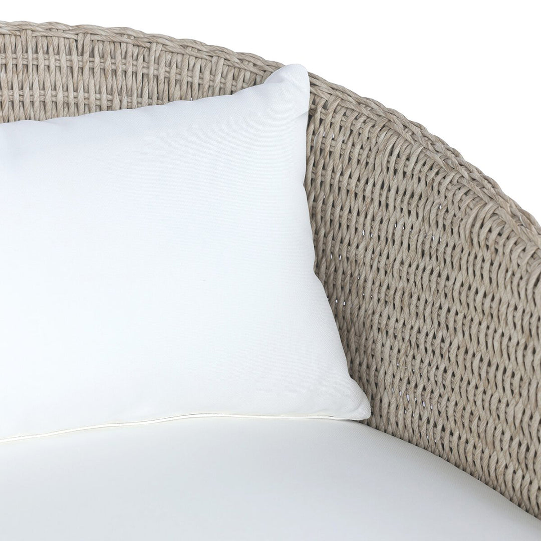 Vintage White Wicker