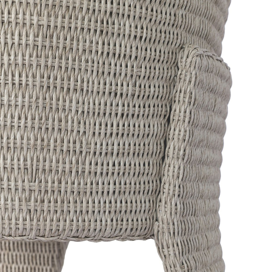 Vintage White Wicker