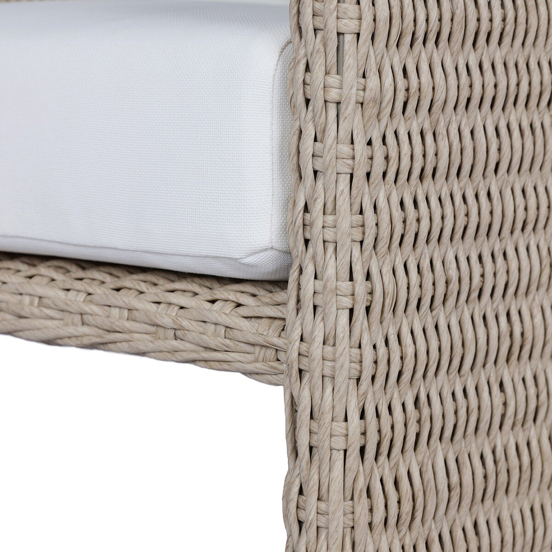 Vintage White Wicker