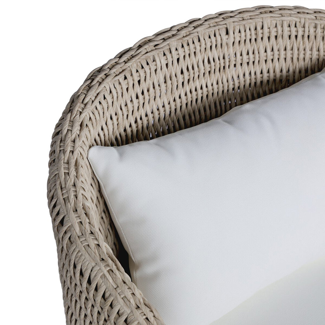 Vintage White Wicker