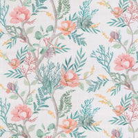Bermuda Vine Aqua/Peach