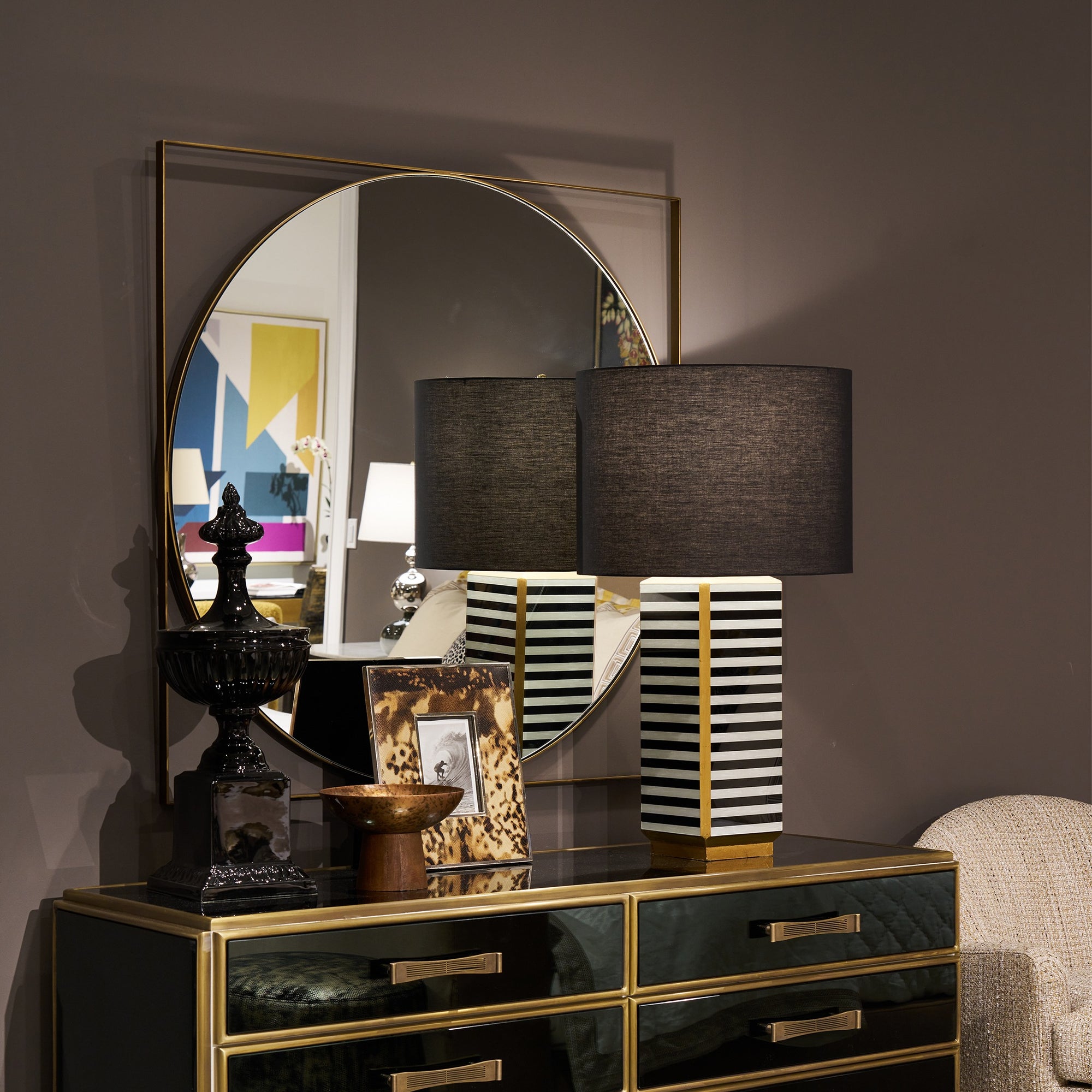Carpenter Brass Mirror Carpenter Brass Mirror