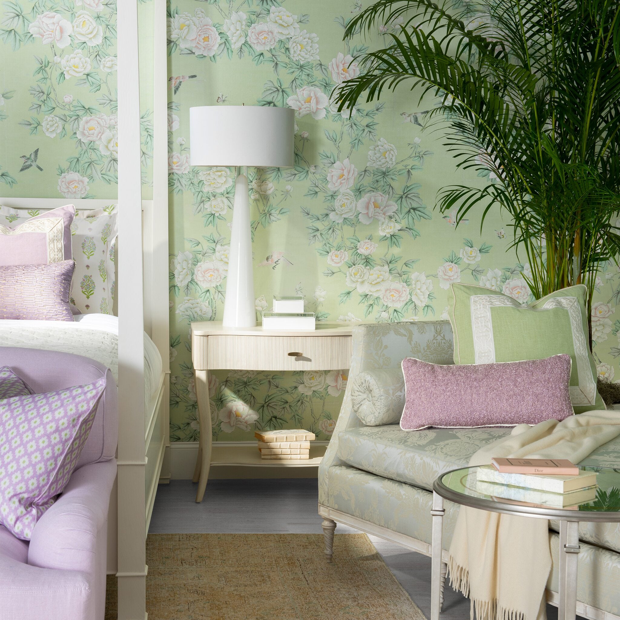 Lillian's Peonies Wall Mural