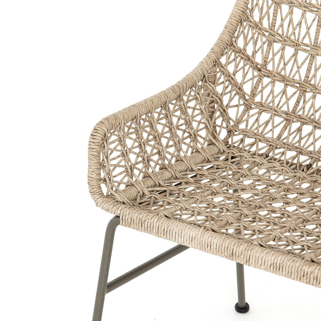 Vintage White Wicker