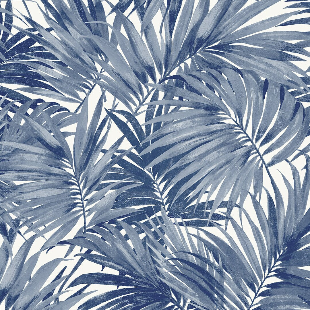 Cordelia Tossed Palms Pacific Blue
