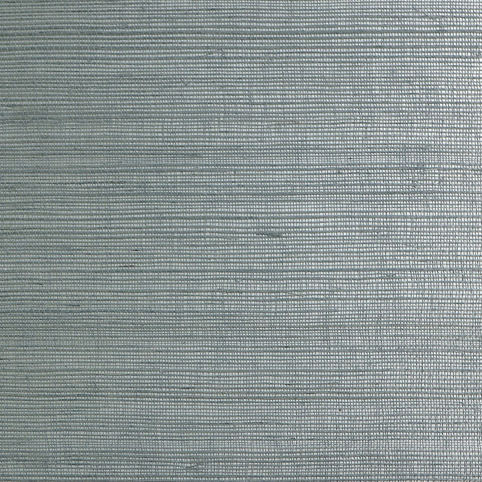 Sisal on Metallic Grasscloth Volume 2 Aquamarine