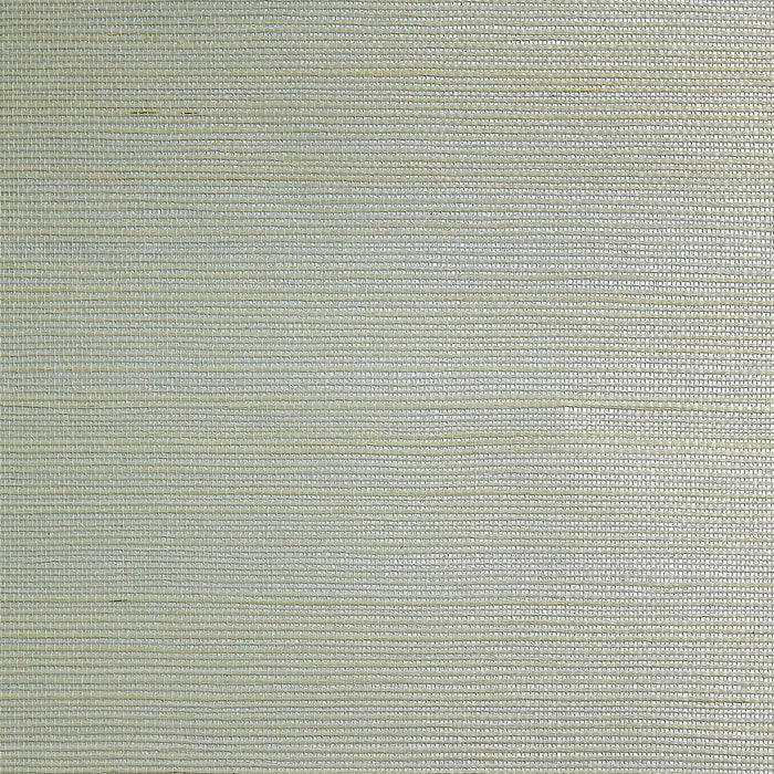 Sisal on Metallic Grasscloth Volume 2 Silver Neutral