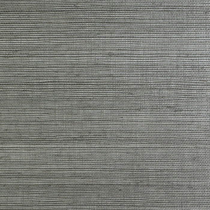 Sisal on Metallic Grasscloth Volume 2 Slate Silver