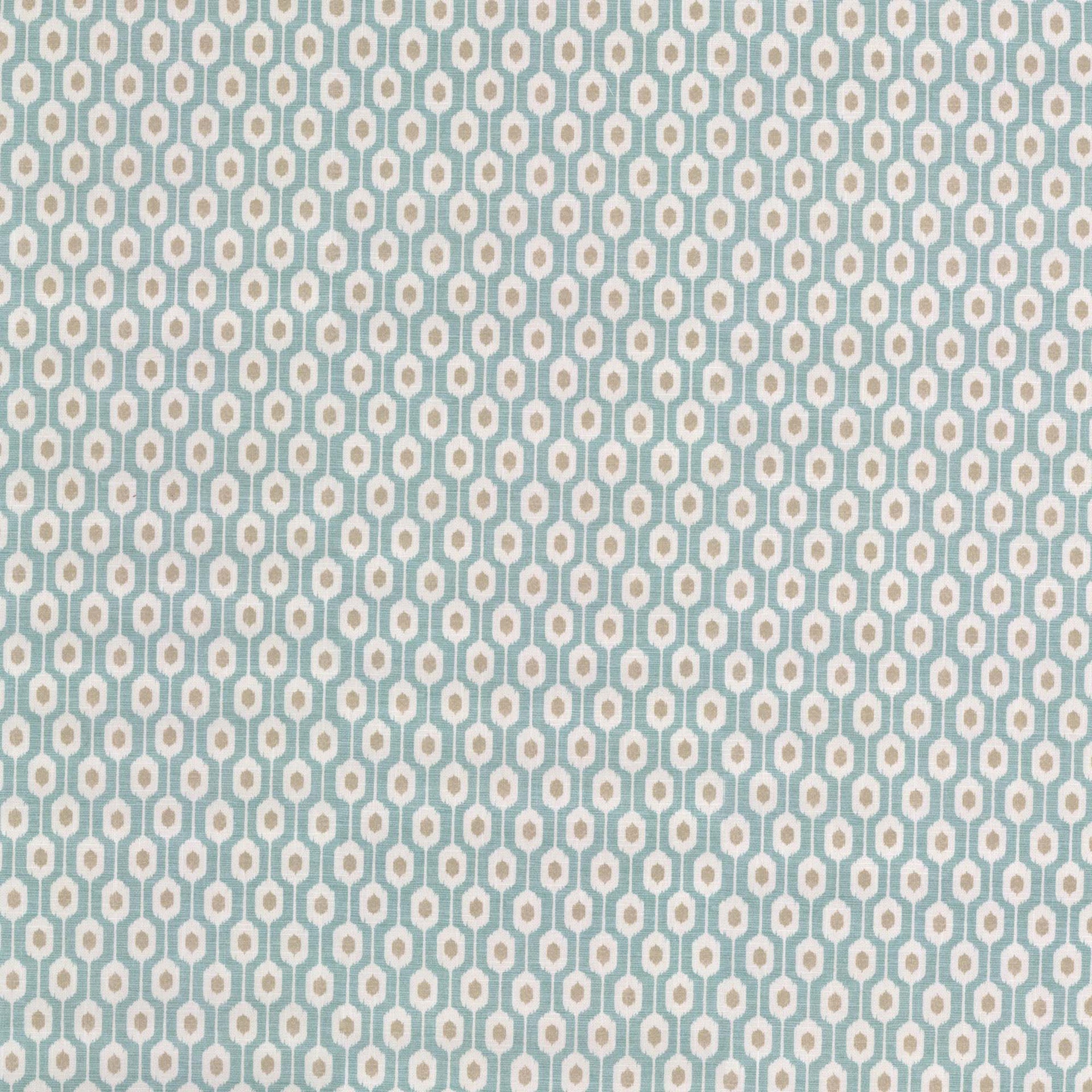 Retro Poinciana Spa Blue