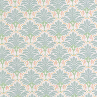 Royal Palm Aqua/Peach