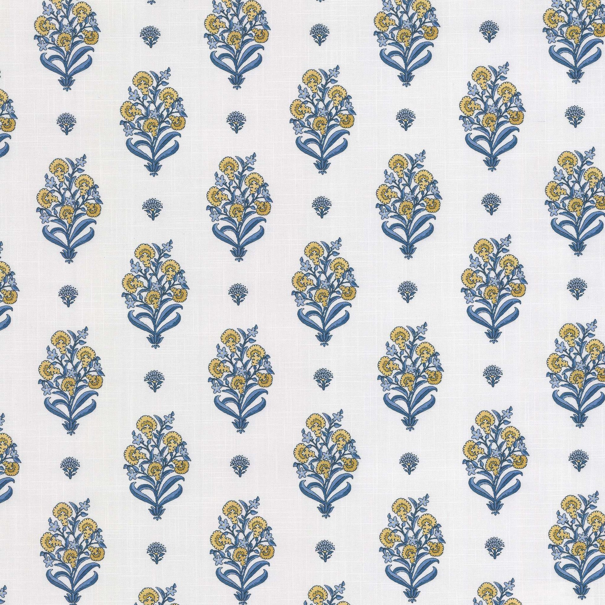 Romantic Mughal Blue/Yellow