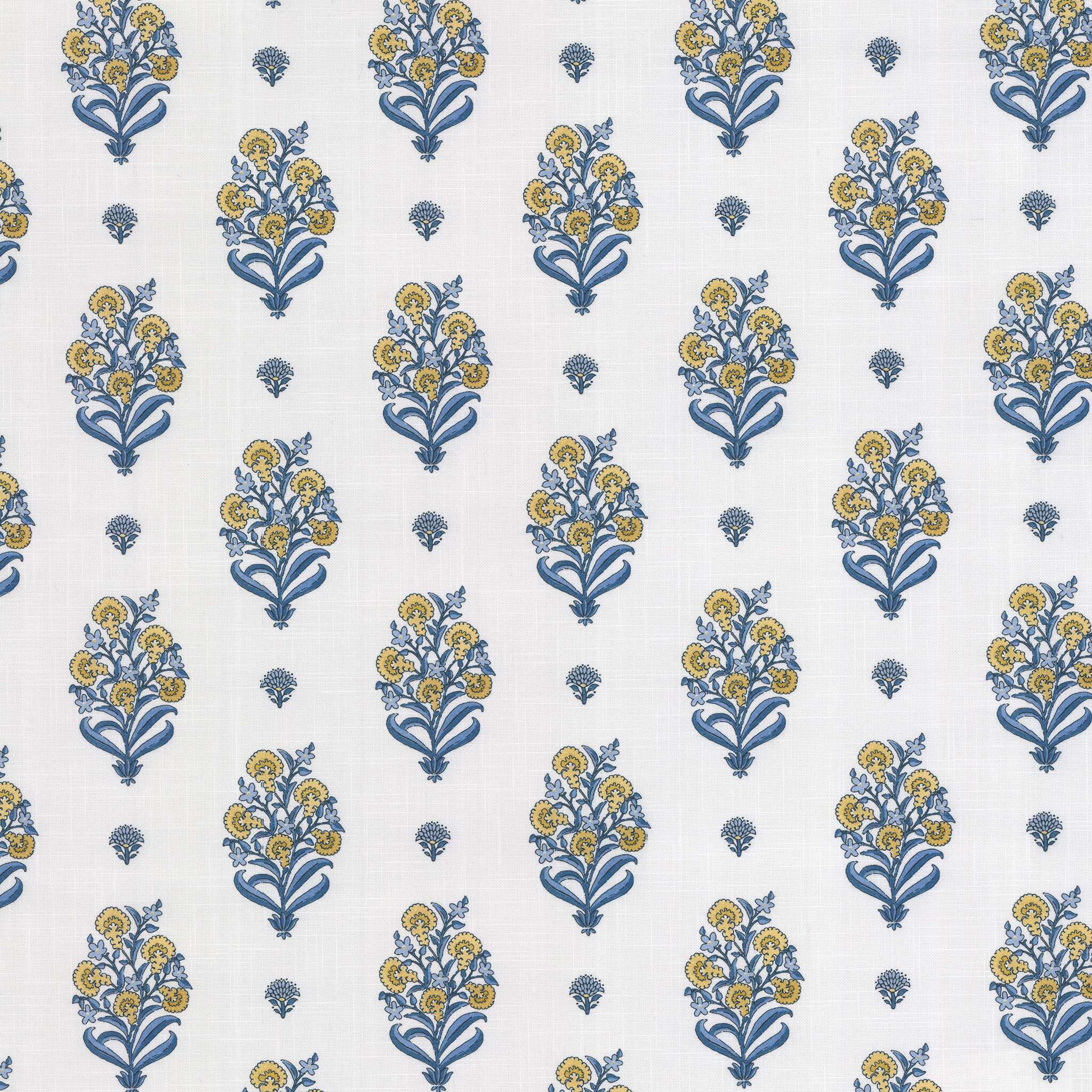 Romantic Mughal Blue/Yellow