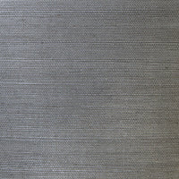 Sisal Grasscloth Metallic Graphite