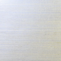 Sisal Grasscloth Metallic Silver and Ivory